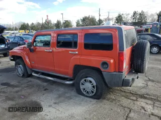 2008 Hummer H3 SUV Alpha with VIN 5GTEN63LX88186099, listed as a Copart auction lot 47097095 with 208,039 mi miles and Salvage Title. Bid and sale history available at carsss.com. Image 2.