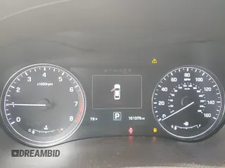 2017 Genesis G80 3.8L with VIN KMHGN4JE3HU172234, listed as a Copart auction lot 74680664 with 101,375 mi miles and Salvage Title. Bid and sale history available at carsss.com. Image 9.