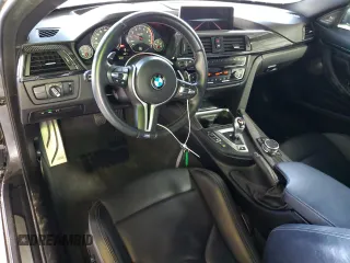 2015 BMW M4 with VIN WBS3R9C54FK335119, listed as a Copart auction lot 42120434 with 57,384 mi miles. Bid and sale history available at carsss.com. Image 8.
