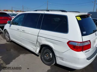 2007 Honda Odyssey EX-L with VIN 5FNRL38607B417218, listed as a IAAI auction lot 41856212 with 163,720 mi miles. Bid and sale history available at carsss.com. Image 6.