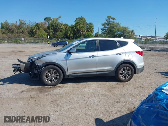 2014 Hyundai Santa Fe Sport with VIN 5XYZU3LB8EG126876, listed as a IAAI auction lot 41897147 with 93,516 mi miles. Bid and sale history available at carsss.com. Image 14.