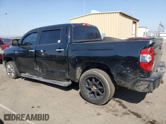 2016 Toyota Tundra 4WD Truck Platinum with VIN 5TFAW5F1XGX551263, listed as a Copart auction lot 48966315 with 151,890 mi miles and Salvage Title. Bid and sale history available at carsss.com. Image 2.