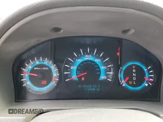 2012 Ford Fusion SEL with VIN 3FAHP0JA8CR424770, listed as a Copart auction lot 44046345 with 218,408 mi miles and Salvage title. Bid and sale history available at DreamBid. Image 9.