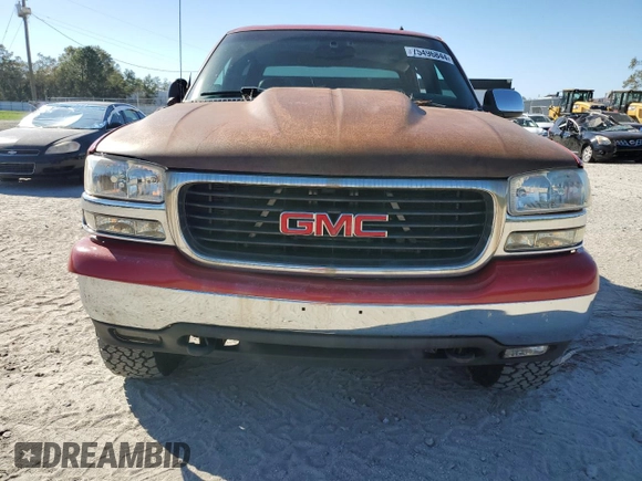 2001 GMC Sierra 1500HD SLE z VIN 1GTGC13U81F154156, wystawiony jako Copart lot #75496844 z przebiegiem 209 902 mil mil oraz Szkody całkowita. Historia ofert i sprzedaży dostępna na DreamBid. Obrazek 5.