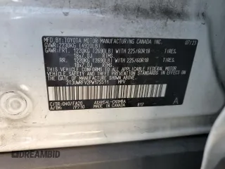 2023 Toyota RAV4 Hybrid XLE with VIN 2T3UWRFV2PW175511, listed as a Copart auction lot 41455235 with 17,378 mi miles and Salvage Title. Bid and sale history available at carsss.com. Image 15.
