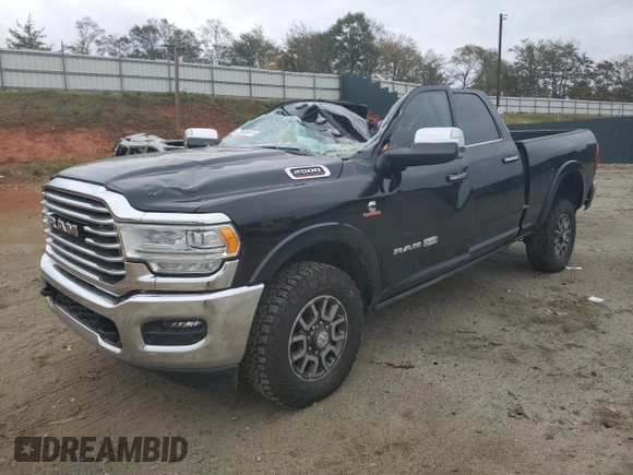 2022 Ram 2500 Longhorn z VIN 3C6UR5GL7NG165655, wystawiony jako Copart lot #78128414 z przebiegiem 46 158 mil mil oraz Szkoda całkowita • Salvage title. Historia ofert i sprzedaży dostępna na DreamBid. Obrazek 1.
