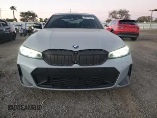 2023 BMW 3 Series 330e with VIN 3MW39FF03P8D07348, listed as a Copart auction lot 89401225 with 36,005 mi miles and Salvage Title. Bid and sale history available at carsss.com. Image 5.