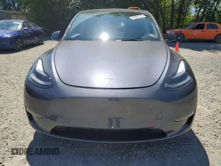 2022 Tesla Model Y Performance with VIN 7SAYGDEF3NF384161, listed as a Copart auction lot 59989145 with 12,731 mi miles and Salvage title. Bid and sale history available at DreamBid. Image 5.
