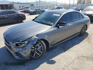2023 Mercedes-Benz E-Class E 350 with VIN W1KZF8DB7PB106515, listed as a Copart auction lot 50422465 with 53,877 mi miles and Salvage Title. Bid and sale history available at carsss.com. Image 1.