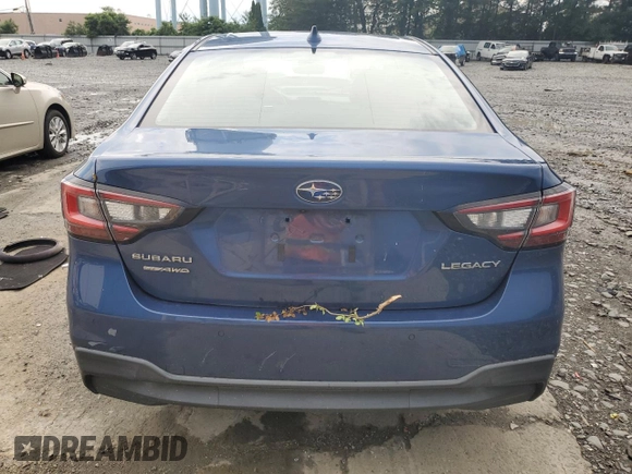 2020 Subaru Legacy Limited with VIN 4S3BWAN66L3022596, listed as a Copart auction lot 63056185 with 84,073 mi miles and Salvage title. Bid and sale history available at DreamBid. Image 6.