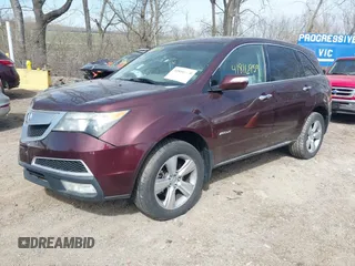 2010 Acura MDX Technology Pkg with VIN 2HNYD2H65AH505244, listed as a IAAI auction lot 41816959 with 139,807 mi miles. Bid and sale history available at carsss.com. Image 17.