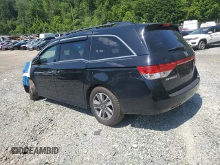 2016 Honda Odyssey Touring Elite with VIN 5FNRL5H90GB061827, listed as a Copart auction lot 61271695 with Not provided miles and Salvage title. Bid and sale history available at DreamBid. Image 2.