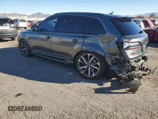 2023 Audi SQ7 Prestige z VIN WA1VWBF79PD019597, wystawiony jako Copart lot #84247404 z przebiegiem 17 010 mil mil oraz Szkoda całkowita • Salvage title. Historia ofert i sprzedaży dostępna na DreamBid. Obrazek 2.