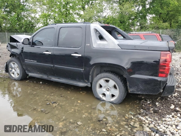 2008 Chevrolet Avalanche LTZ with VIN 3GNFK12328G105235, listed as a Copart auction lot 56678465 with 160,447 mi miles and Salvage title. Bid and sale history available at DreamBid. Image 2.