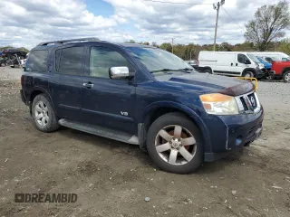 2008 Nissan Armada SE z VIN 5N1AA08C08N622642, wystawiony jako Copart lot #53407325 z przebiegiem 135 415 mil mil oraz Czysty tytuł • Clean title. Historia ofert i sprzedaży dostępna na DreamBid. Obrazek 4.