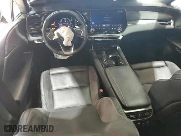 2023 Lexus RX 350h with VIN 2T2BBMCA0PC002776, listed as a Copart auction lot 61464215 with 73,468 mi miles and Salvage title. Bid and sale history available at DreamBid. Image 8.