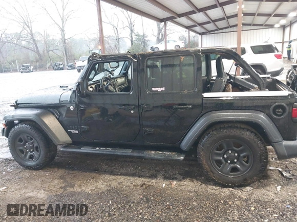 2021 Jeep Wrangler Unlimited Willys with VIN 1C4HJXDN2MW725181, listed as a IAAI auction lot 41731361 with 53,505 mi miles and . Bid and sale history available at DreamBid. Image 14.