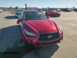 2022 Infiniti Q50 Luxe with VIN JN1EV7BP8NM310457, listed as a Copart auction lot 47611855 with 22,353 mi miles and Salvage Title. Bid and sale history available at DreamBid. Image 13.