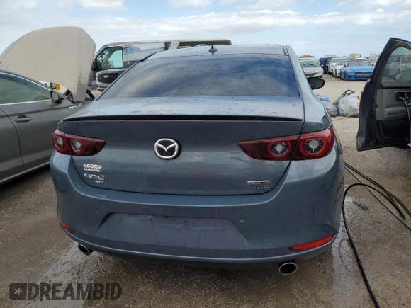 2023 Mazda 3 Premium Plus with VIN 3MZBPBEY9PM370494, listed as a Copart auction lot 75072024 with Not Provided miles and Non Repairable. Bid and sale history available at DreamBid. Image 6.