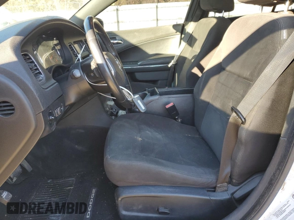 2012 Dodge Charger Police with VIN 2C3CDXAG9CH280480, listed as a Copart auction lot 87419724 with 135,677 mi miles and Salvage Title. Bid and sale history available at carsss.com. Image 7.