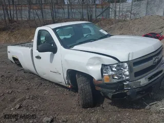 2011 Chevrolet Silverado 1500 Work Truck with VIN 1GCNKPEA4BZ111224, listed as a IAAI auction lot 41988506 with 1 mi miles. Bid and sale history available at carsss.com. Image 1.