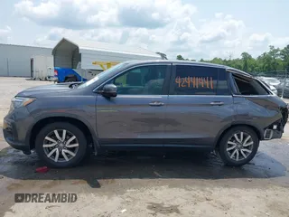2019 Honda Pilot EX-L with VIN 5FNYF5H4XKB018306, listed as a IAAI auction lot 42441441 with 53,212 mi miles and . Bid and sale history available at DreamBid. Image 15.
