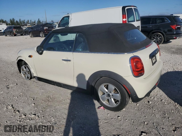 2019 MINI Convertible Cooper with VIN WMWWG5C59K3D01832, listed as a Copart auction lot 87505905 with 42,666 mi miles and Non repairable. Bid and sale history available at DreamBid. Image 2.
