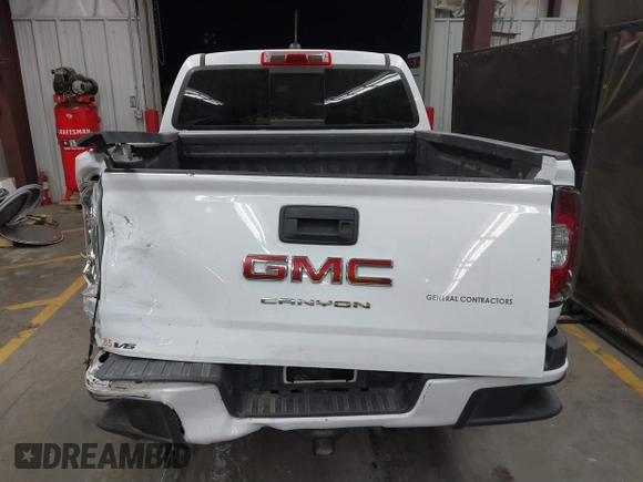2022 GMC Canyon 2WD Elevation with VIN 1GTG5CEN2N1272248, listed as a IAAI auction lot 41651696 with 59,542 mi miles. Bid and sale history available at carsss.com. Image 16.