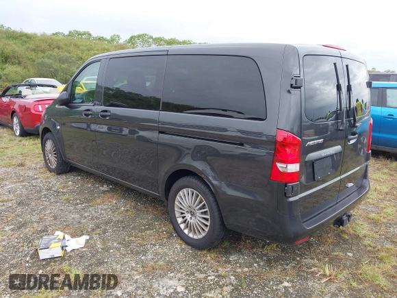 2023 Mercedes-Benz Metris with VIN W1WV0FEY2P4350583, listed as a IAAI auction lot 40539472 with 653 mi miles and . Bid and sale history available at DreamBid. Image 3.