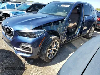 2020 BMW X5 sDrive40i with VIN 5UXCR4C0XLLW64815, listed as a Copart auction lot 50429185 with 39,544 mi miles and Salvage Title. Bid and sale history available at DreamBid. Image 1.