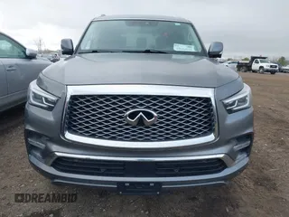 2019 Infiniti QX80 LUXE with VIN JN8AZ2ND2K9850698, listed as a IAAI auction lot 42044915 with 58,073 mi miles. Bid and sale history available at carsss.com. Image 12.