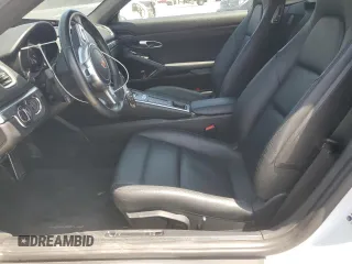 2015 Porsche Cayman with VIN WP0AA2A81FK160807, listed as a Copart auction lot 53611305 with 60,866 mi miles and Salvage Title. Bid and sale history available at DreamBid. Image 7.