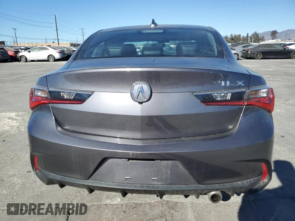 2022 Acura ILX with VIN 19UDE2F32NA001301, listed as a Copart auction lot 87254814 with 39,553 mi miles and Salvage Title. Bid and sale history available at DreamBid. Image 6.