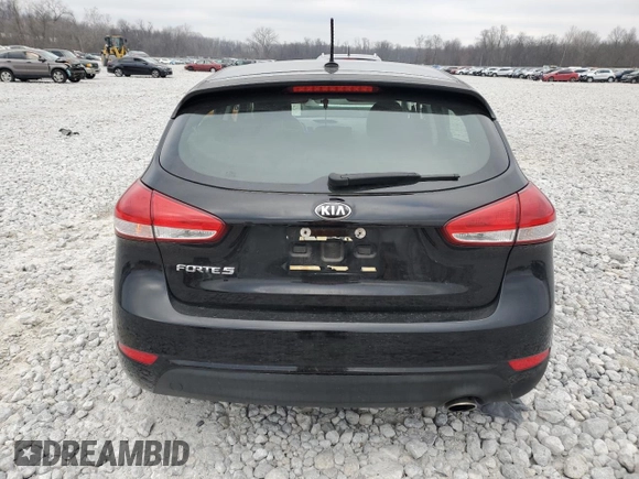 2018 Kia Forte LX with VIN KNAFK5A89J5773363, listed as a Copart auction lot 83158374 with 37,331 mi miles and Salvage Title. Bid and sale history available at carsss.com. Image 6.