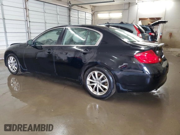 2007 Infiniti G35 Journey with VIN JNKBV61E67M721657, listed as a Copart auction lot 55496735 with 139,690 mi miles and Salvage Title. Bid and sale history available at DreamBid. Image 2.