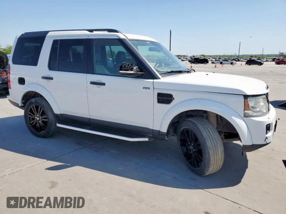 2016 Land Rover LR4 HSE Lux with VIN SALAK2V68GA789079, listed as a Copart auction lot 52125465 with Not Provided miles and Salvage Title. Bid and sale history available at DreamBid. Image 4.