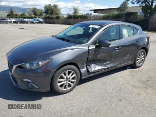2016 Mazda 3 i Touring with VIN 3MZBM1L75GM264749, listed as a Copart auction lot 49513775 with 79,456 mi miles and Salvage Title. Bid and sale history available at DreamBid. Image 1.