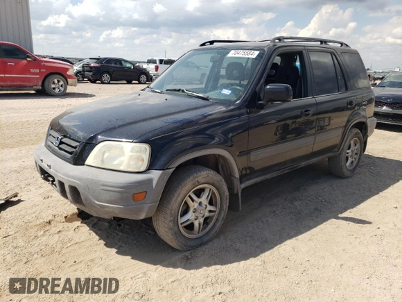 2000 Honda CR-V EX with VIN JHLRD1868YS018131, listed as a Copart auction lot 70475584 with 162,160 mi miles and Salvage Title. Bid and sale history available at carsss.com. Image 1.