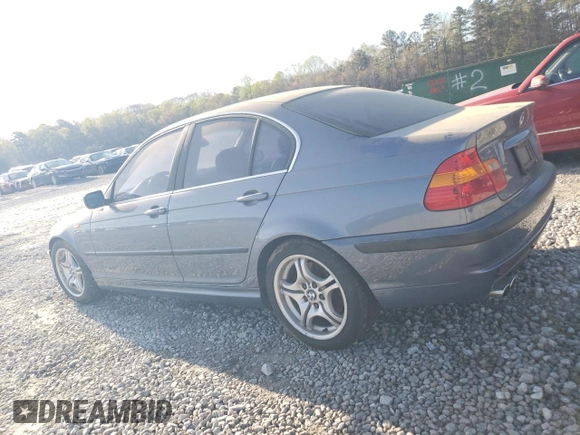 2003 BMW 3 Series 330i with VIN WBAEV53453KM31488, listed as a Copart auction lot 50466595 with 165,939 mi miles and Clean Title. Bid and sale history available at carsss.com. Image 2.