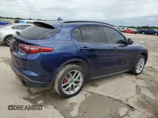 2019 Alfa Romeo Stelvio z VIN ZASPAJAN6K7C44751, wystawiony jako Copart lot #55618895 z przebiegiem 134 954 mil mil oraz Tytuł czysty. Historia ofert i sprzedaży dostępna na DreamBid. Obrazek 3.
