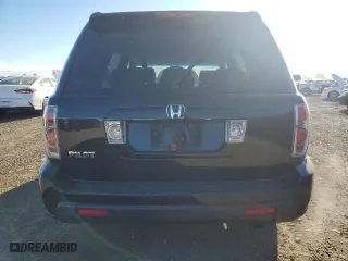 2007 Honda Pilot EX with VIN 5FNYF28457B004335, listed as a Copart auction lot 75429194 with 162,049 mi miles and Salvage Title. Bid and sale history available at carsss.com. Image 6.