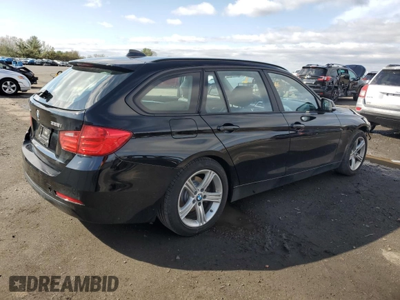 2014 BMW 3 Series 328i xDrive with VIN WBA3G7C51EF186447, listed as a Copart auction lot 51299955 with 114,093 mi miles and Salvage Title. Bid and sale history available at carsss.com. Image 3.