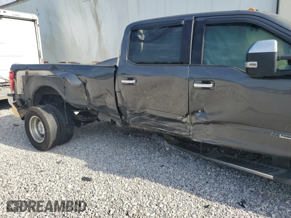 2018 Ford F-350 XL with VIN 1FT8W3DT7JEB59772, listed as a Copart auction lot 64850034 with Not provided miles and Salvage title. Bid and sale history available at DreamBid. Image 9.