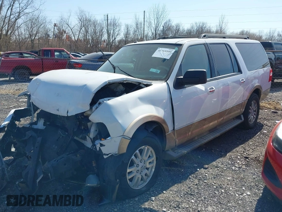 2014 Ford Expedition EL XLT with VIN 1FMJK1J50EEF37813, listed as a IAAI auction lot 41769599 with 214,041 mi miles. Bid and sale history available at carsss.com. Image 17.