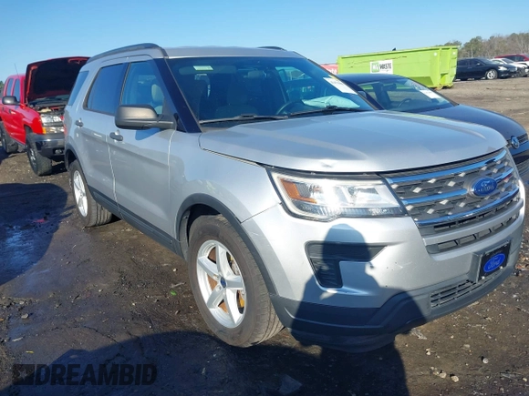 2018 Ford Explorer z VIN 1FM5K7B85JGA76197, wystawiony jako IAAI lot #41478486 z przebiegiem 156 812 mil mil oraz . Historia ofert i sprzedaży dostępna na DreamBid. Obrazek 1.