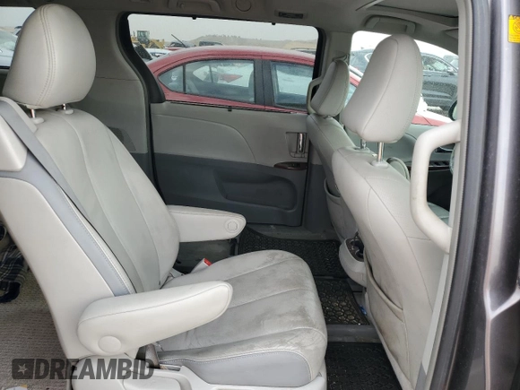2012 Toyota Sienna XLE with VIN 5TDDK3DC7CS039221, listed as a Copart auction lot 64188804 with 180,811 mi miles and Salvage Title. Bid and sale history available at carsss.com. Image 10.