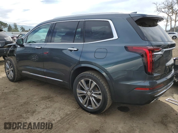 2020 Cadillac XT6 AWD Premium Luxury with VIN 1GYKPDRS7LZ190650, listed as a Copart auction lot 47285595 with 62,211 mi miles and Salvage Title. Bid and sale history available at DreamBid. Image 2.