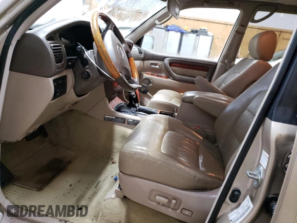 2001 Lexus LX 470 z VIN JTJHT00W213507042, wystawiony jako Copart lot #84236804 z przebiegiem 179 706 mil mil oraz Tytuł czysty. Historia ofert i sprzedaży dostępna na DreamBid. Obrazek 7.