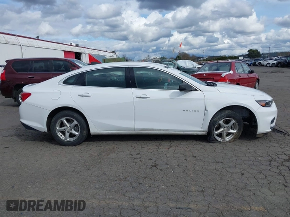 2018 Chevrolet Malibu LS with VIN 1G1ZB5ST3JF288092, listed as a IAAI auction lot 41828750 with 30,385 mi miles and . Bid and sale history available at DreamBid. Image 13.