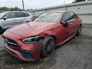 2022 Mercedes-Benz C 300 z VIN W1KAF4HB8NR019839, wystawiony jako Copart lot #62828774 z przebiegiem Nie podano mil oraz Szkoda całkowita • Salvage title. Historia ofert i sprzedaży dostępna na DreamBid. Obrazek 1.